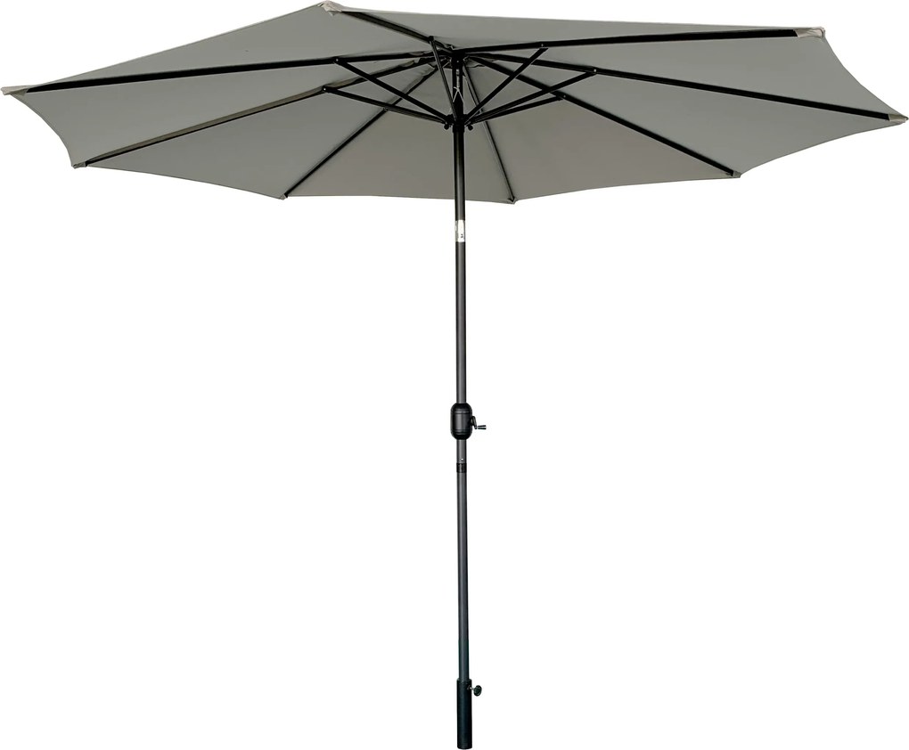 TRENDIE Záhradný slnečník Garden tmavo sivý - 300 cm