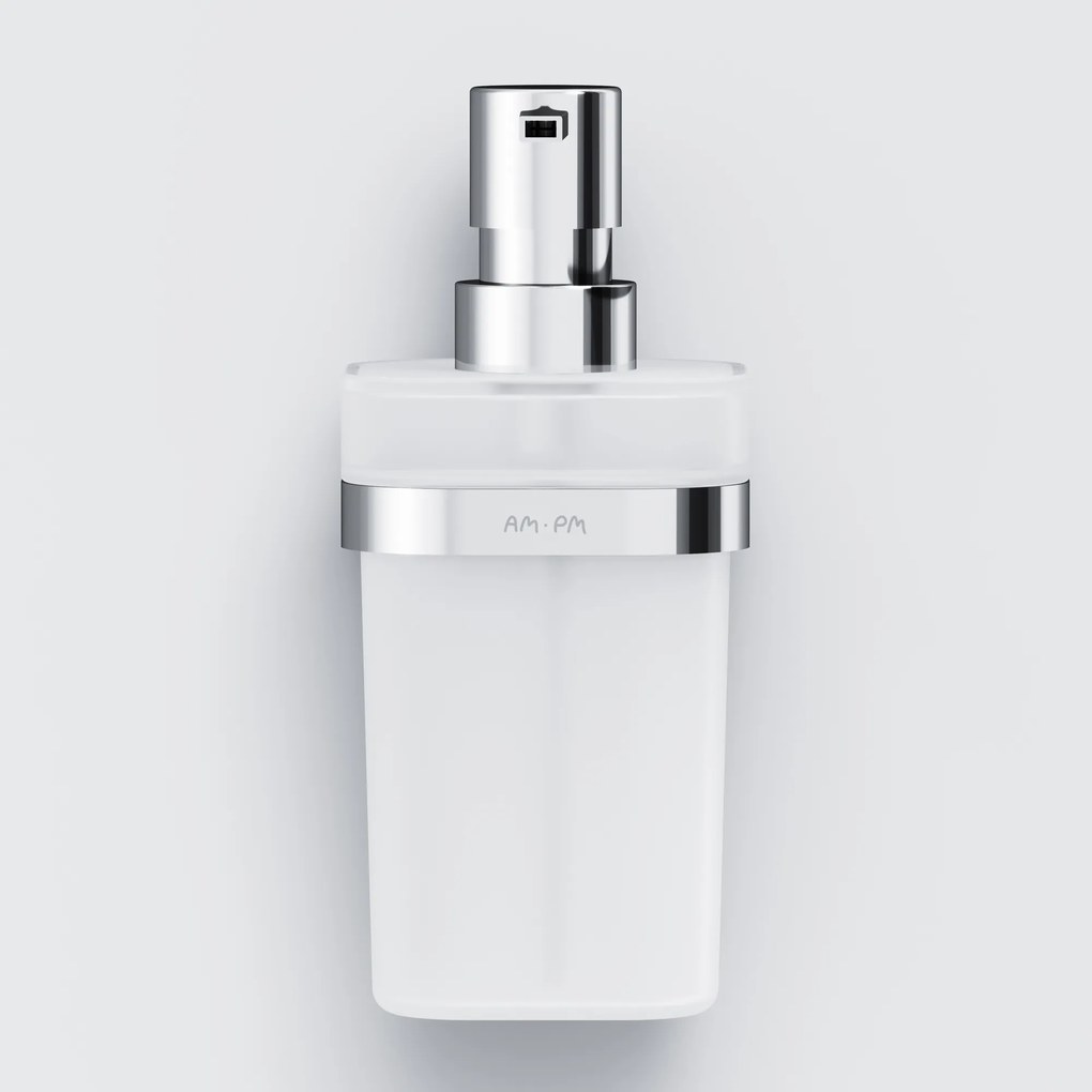 Dávkovač mydla AM.PM Func A8F36900 nástenný, sklo, chróm