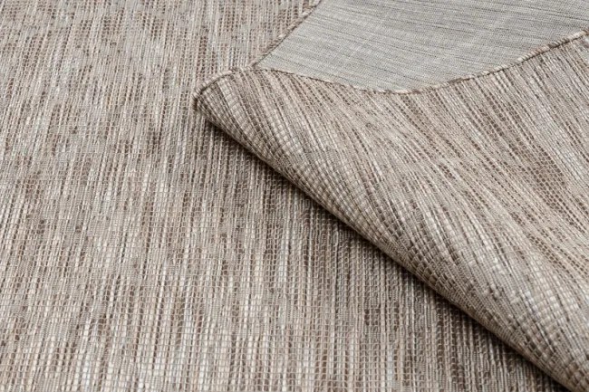 Koberec šnúrkový SIZAL PATIO ploské tkanie 3077 Boho - prírodný / béžový