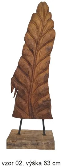 wood relief LEAF WF04