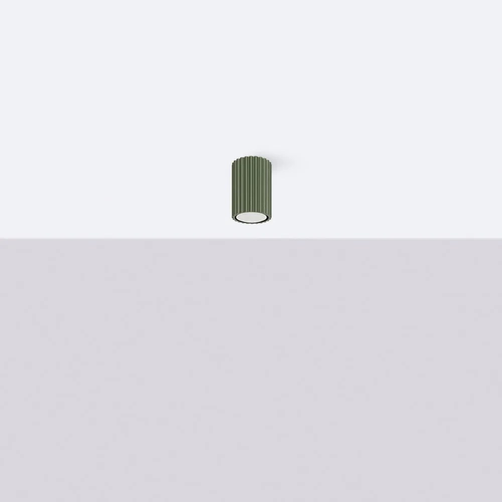 Zelené bodové svietidlo Gleam – Sollux