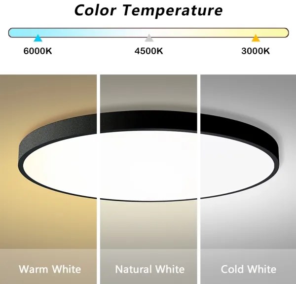 Brilagi - POOL SMART stmievateľné LED svietidlo 128 W/230 V, priemer 100 cm, Wi‑Fi Tuya, čierne + diaľkový ovládač