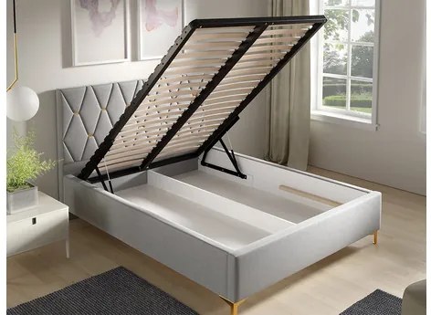 Čalúnená manželská posteľ Infeli 1, Rozmer postele: 160x200, Dostupné poťahy: Manila 16