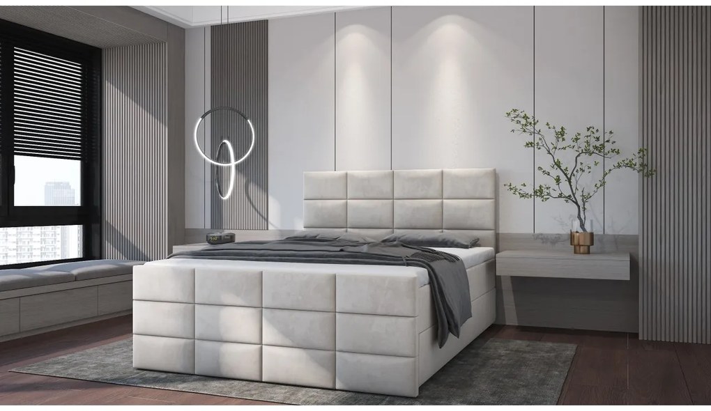 ČALÚNENÁ POSTEĽ S MATRACOM GOLDIE 160X200