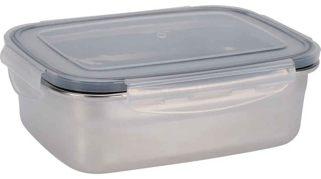 Excellent Houseware Nerezová nádoba s plastovýmviečkom 750 ml, 0,75 l