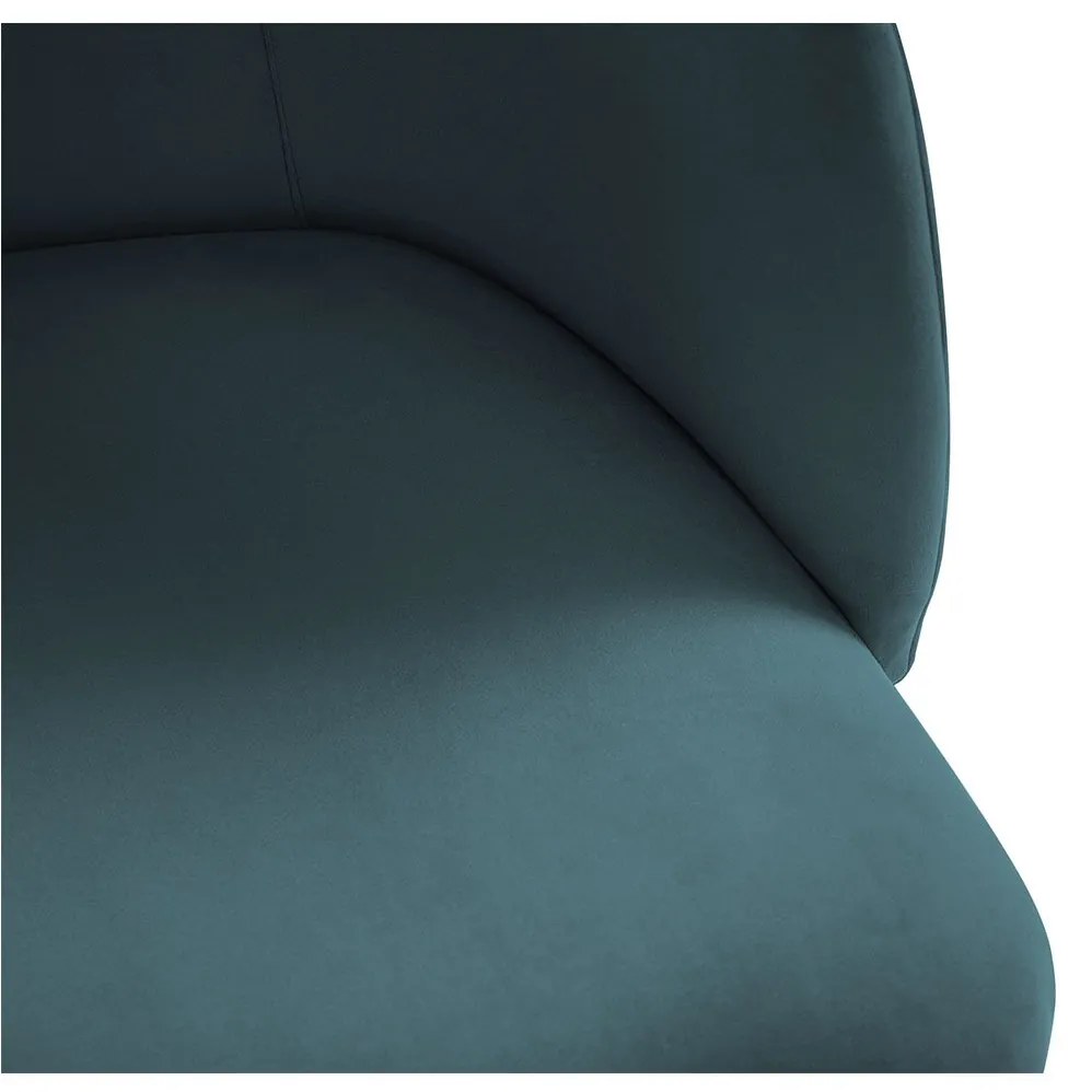 Sada 2 ks Zamatová stolička Aurora dĺžka 55 × šírka 56 × výška 80 cm WINDSOR & CO