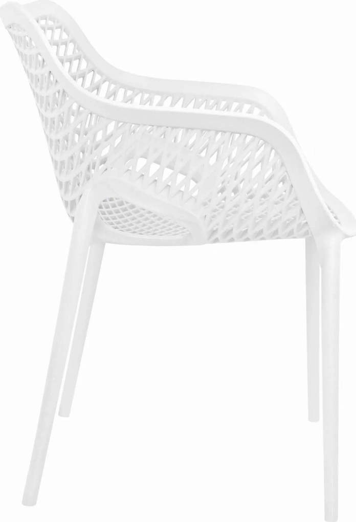 Jedálenská stolička CHERIE - biela