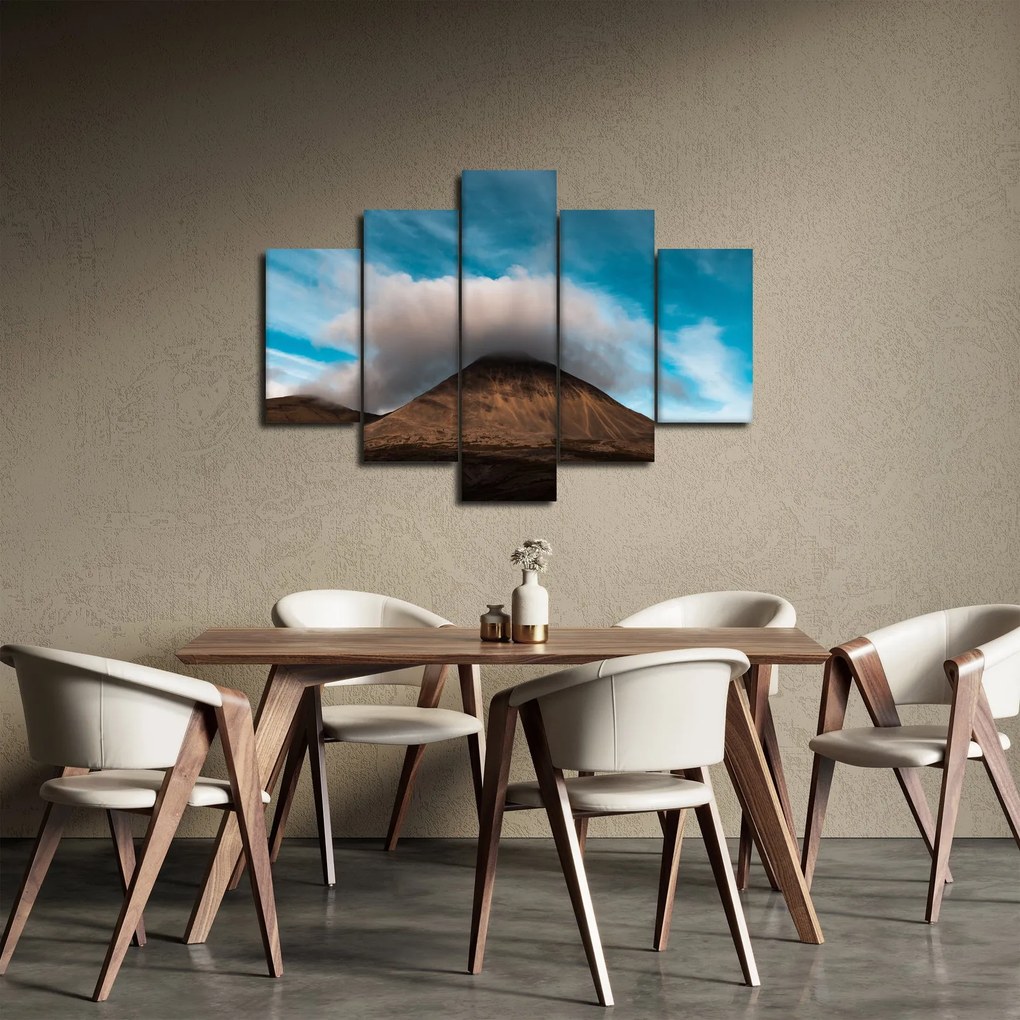 Obraz - Mrak nad vrcholkom (150x105 cm)