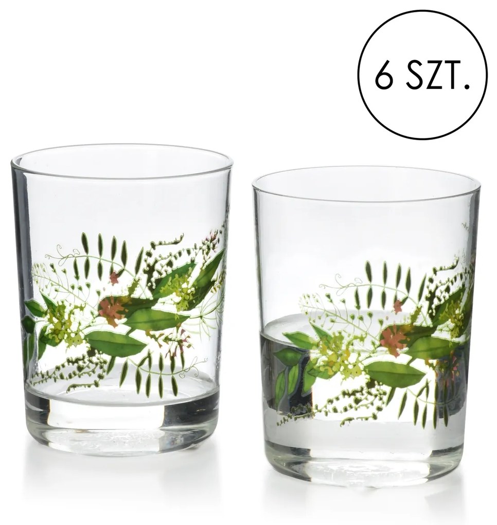 Sklenený pohár Idyllic 420 ml sada 6ks