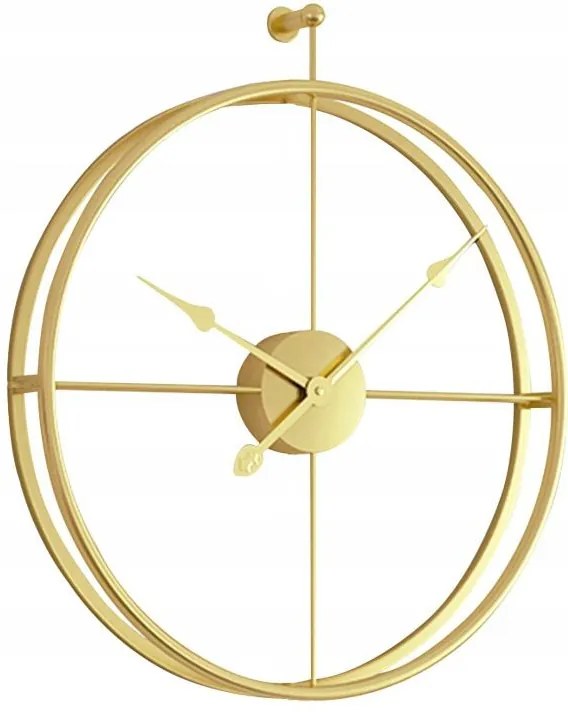 Tutumi, nástenné hodiny 60 cm MCG60-G, zlatá, ZEG-08753