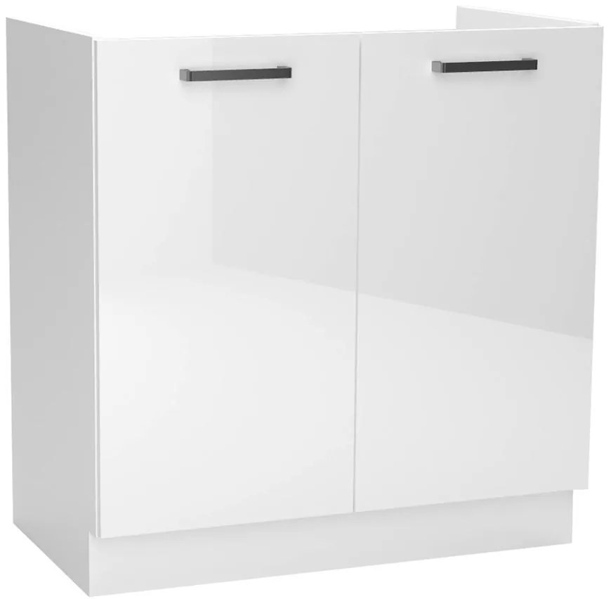 Kuchynská skrinka Vita D8OZL Biely lesk