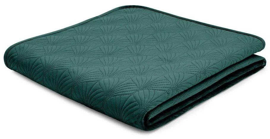 Zelený prešívaný pléd 220x230 cm Art Deco Pearl – Catherine Lansfield