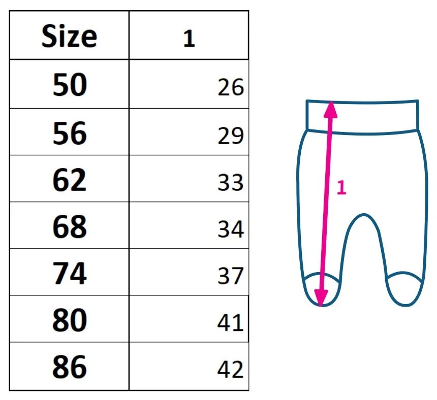 Dojčenské polodupačky New Baby Classic II svetlo ružové, vel. 68 (4-6m)