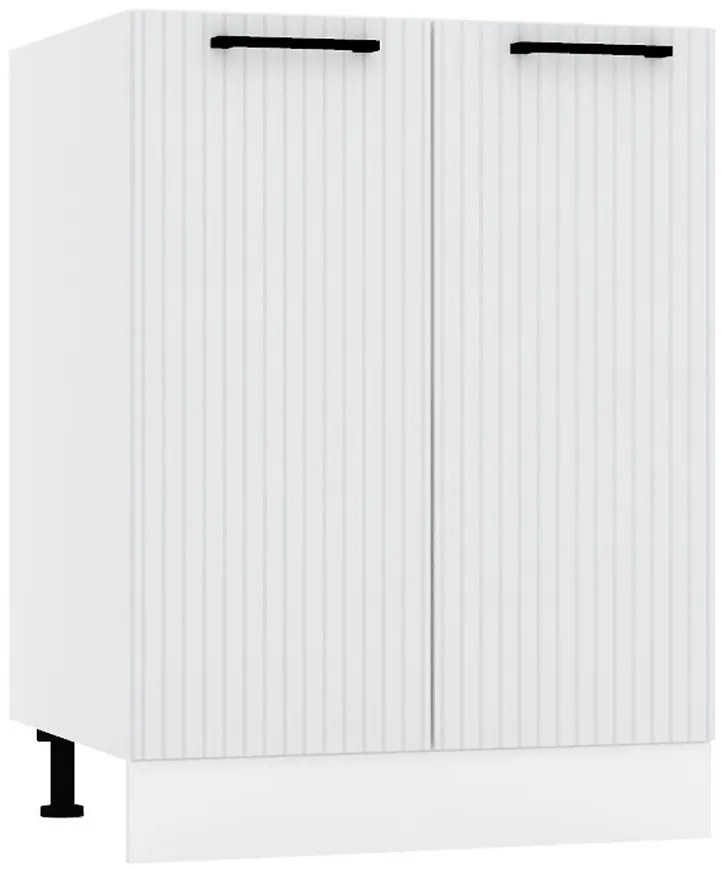 Skrinka do kuchyne  Kate d60 svetlosivá mat