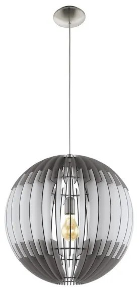 Eglo 79138 - Luster na lanku OLMERO 1xE27/60W/230V