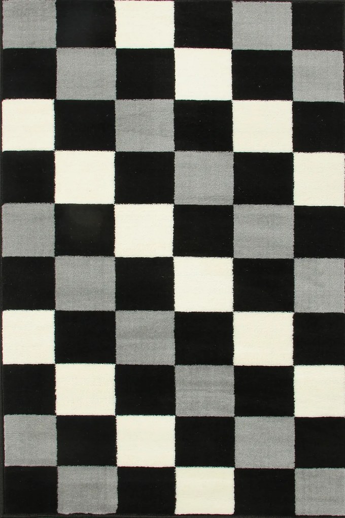 Koberec Gold WHITE 1212/91 rozmery koberec: 80x150 cm