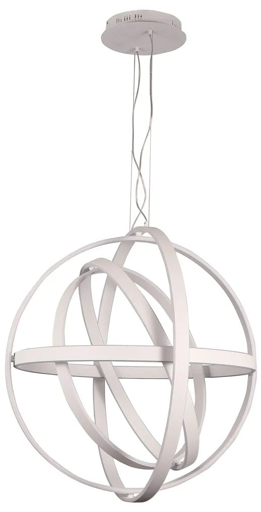 Závesné LED svietidlo Copernicus, 5x LED 180w, 3000k, w