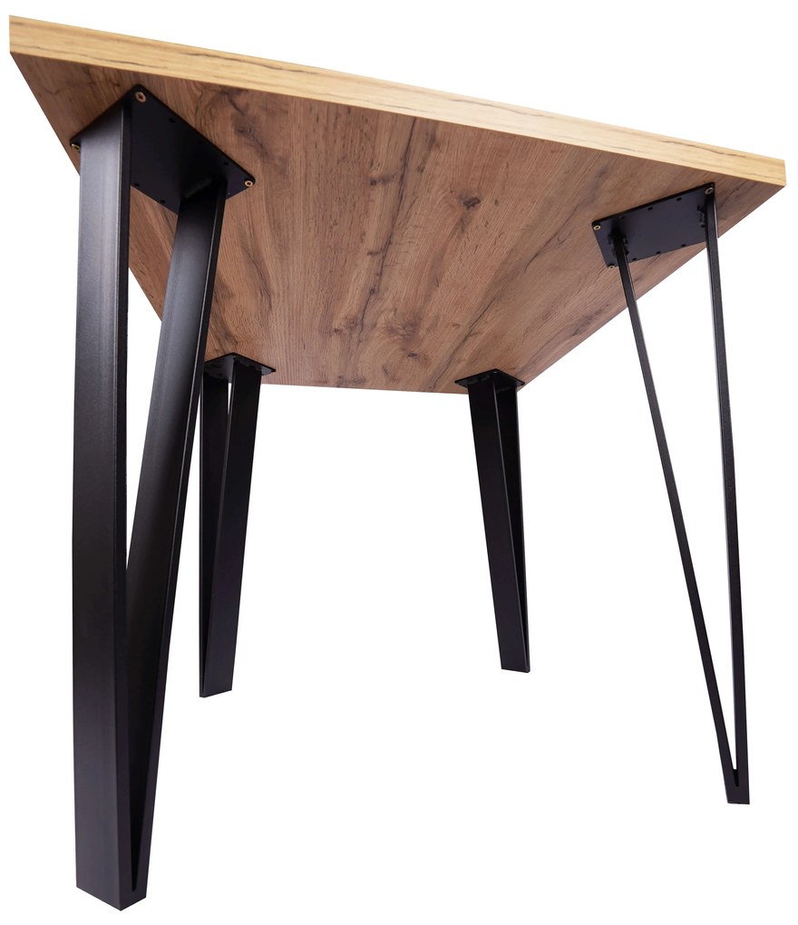 Stima Stôl Karlos Vyberte odtieň ->: Dub Wotan, Vyberte rozmer ->: 90 x 90 cm