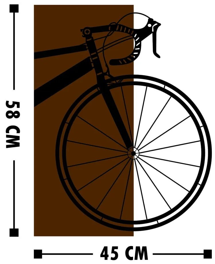 Nástenná dekorácia Wallity Bicycle