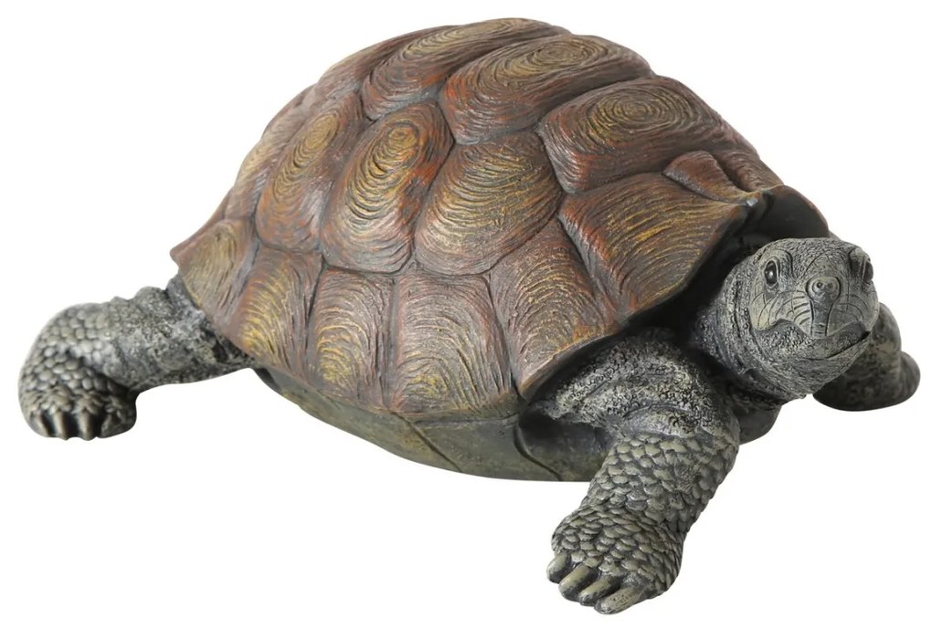 Záhradná figúrka z polyresinu Slomo, 14x34 cm, hnedá