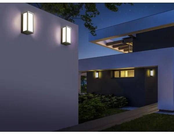 Azzardo AZ4348 - Vonkajšie nástenné svietidlo VENETO 1xE27/18W/230V IP54