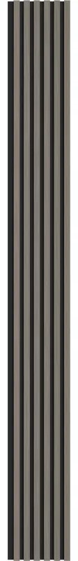 Mexen Lam-B, akustické stenové lamely 275 × 30 cm, HDF doska 4 mm, technická dyha, dub oceľový, S100-275307-3015-006