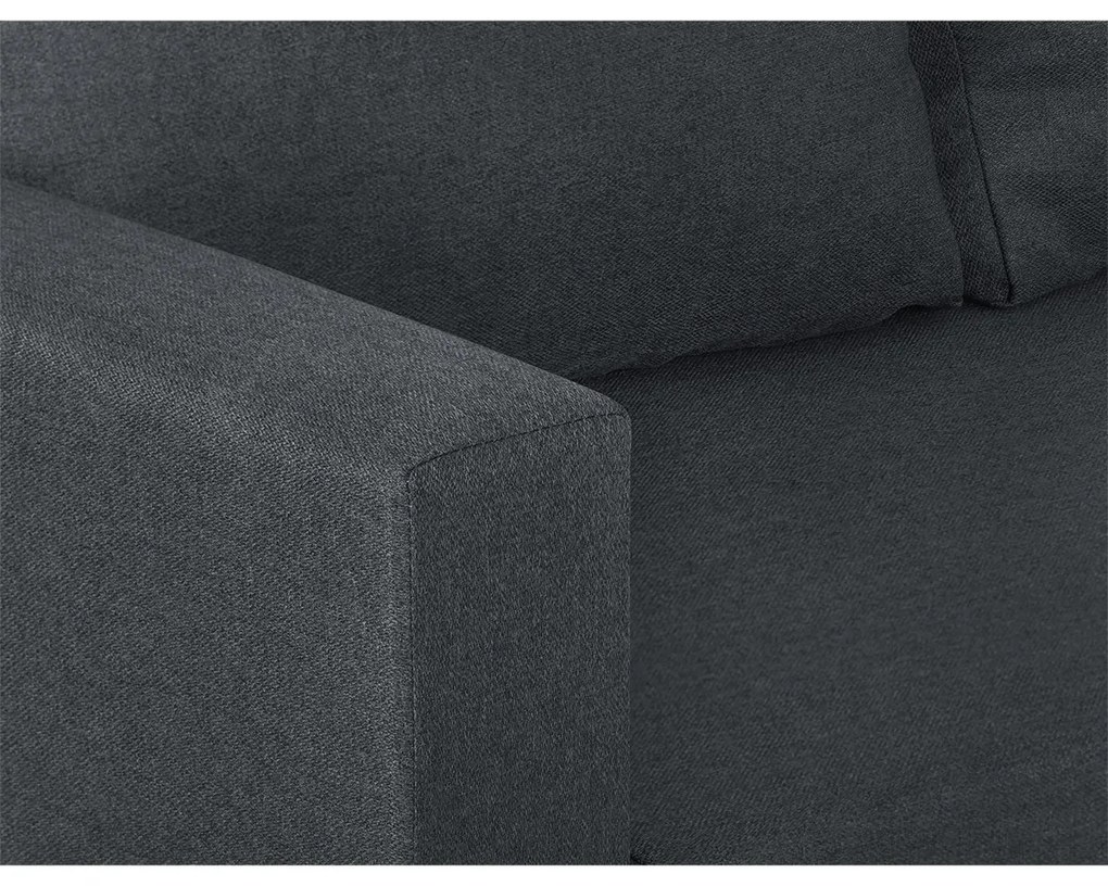 Rozkládací pohovka KENO Tmavě šedá