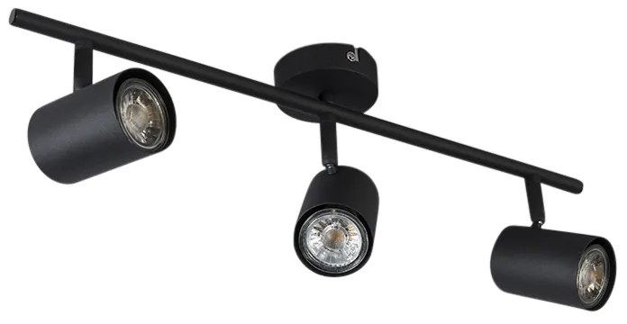 Inteligentné bodové svetlo čierne naklápateľné vrátane WiFi GU10 - Jeana 3