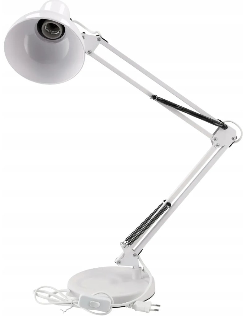 BERGE Stolová lampa XL Praga 1xE27 LED biela