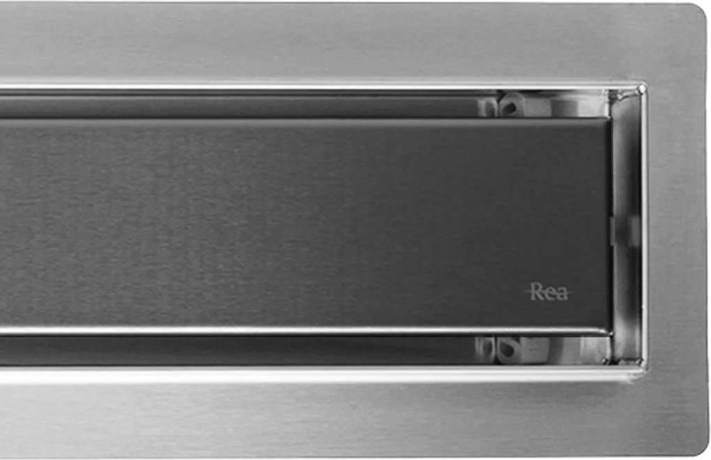 Rea Neox Pro, lineárny podlahový žľab 70 cm, grafitová, REA-G9152