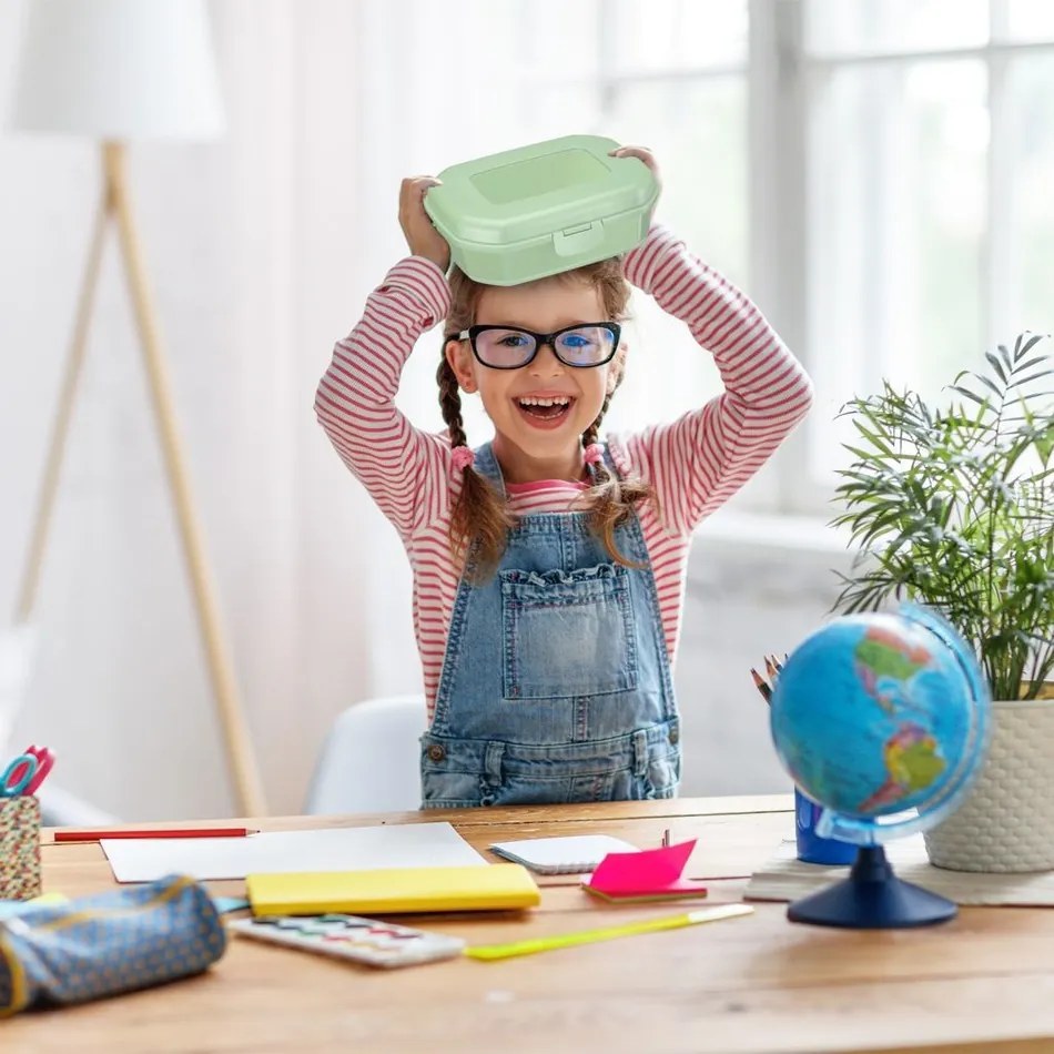 Westmark Box na desiatu MAXI, 935 ml, mätovo zelená, L