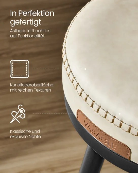 Set dvoch barových stoličiek EKHO LBC889W01