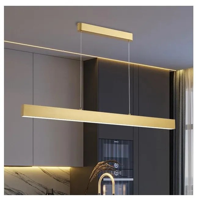 Brilagi - LED Luster na lanku SLEEKLINE LED/40W/230V 3000/4500/6000K zlatá