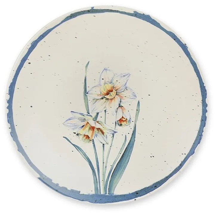 Súprava 6 keramických servírovacích tanierov My Ceramic, ø 25 cm