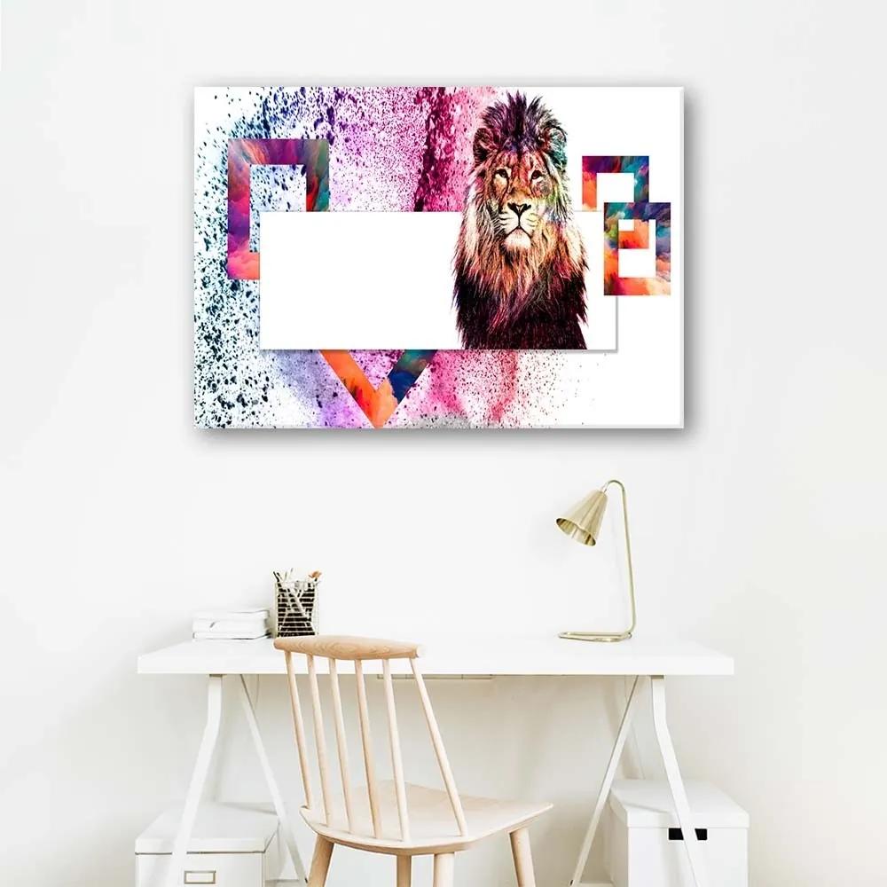 Obraz na plátně Lví zvířata - 100x70 cm