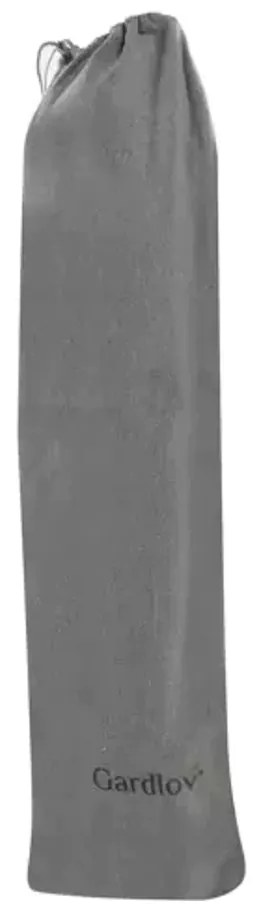 Sivá hojdacia sieť ZEPIRA 100 x 200 cm + taška zdarma