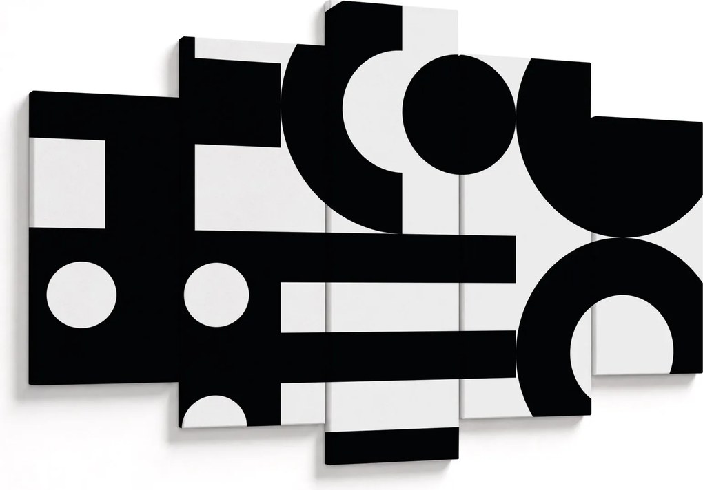 Obraz - Geometrická abstrakcia N⁰3 (150x105 cm)