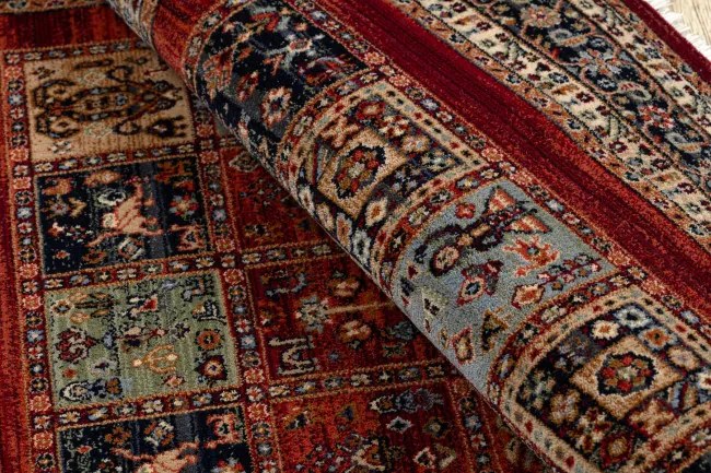 Koberec KESHAN, strapce 1257/53588 terakota / béžový