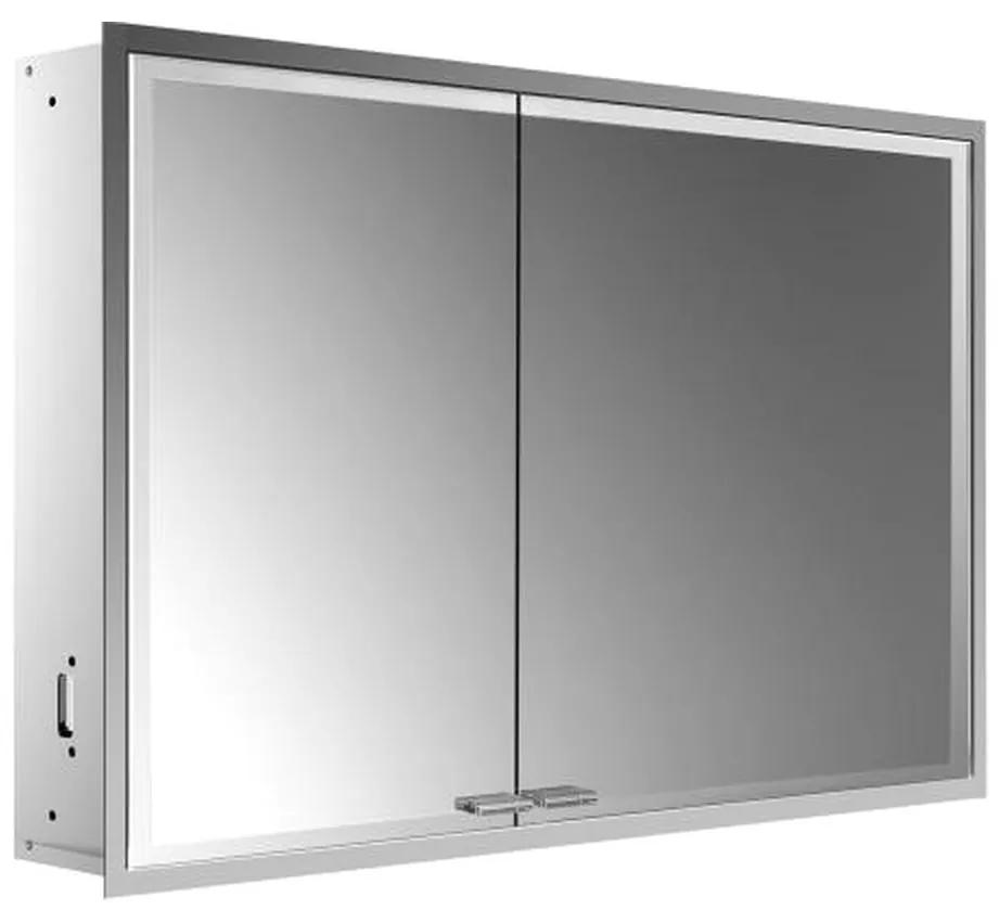 Emco Prestige 2 - Vstavaná zrkadlová skriňa 1015 mm široké dvere vpravo bez svetelného systému, zrkadlová 989707106