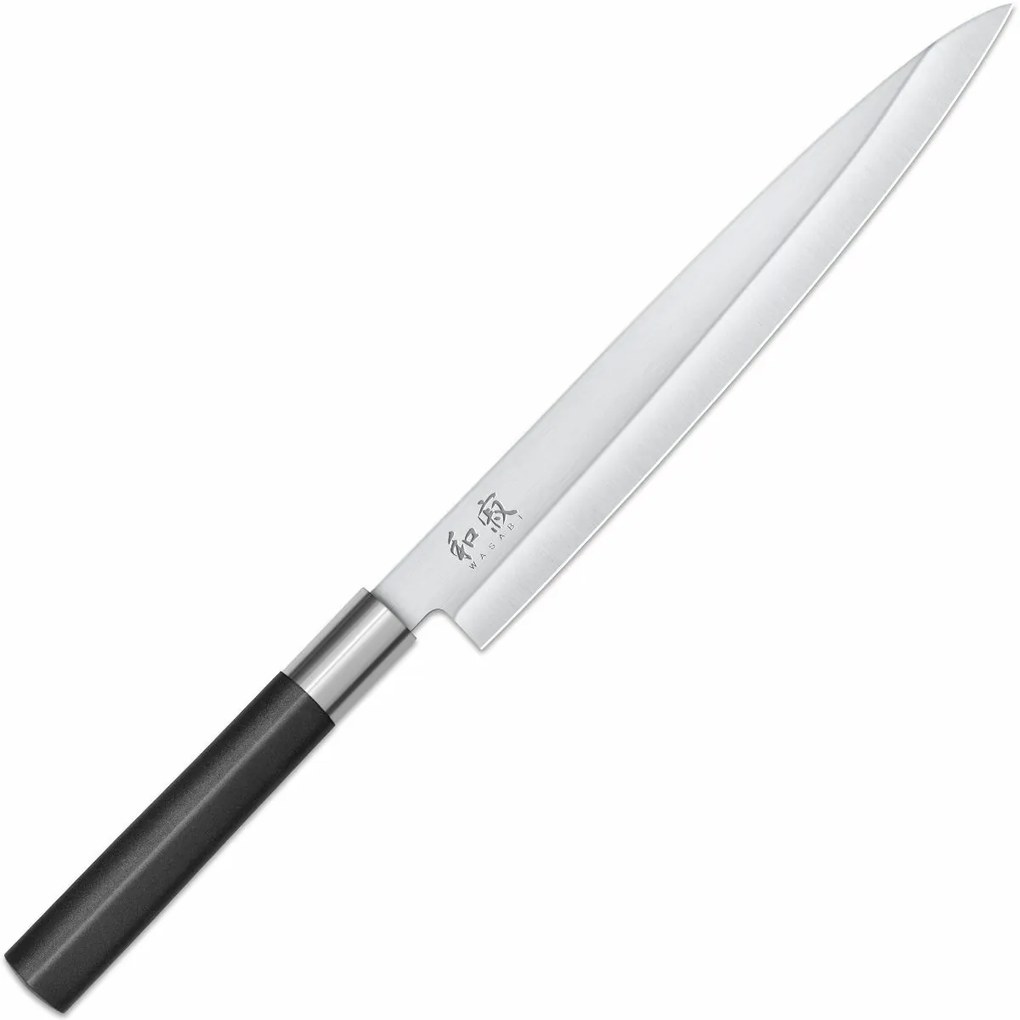 Kai Yanagiba filetovací nôž Wasabi Black, 21 cm, M