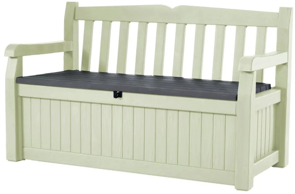 KETER záhradná lavica Eden Garden Bench 265 l, béžová