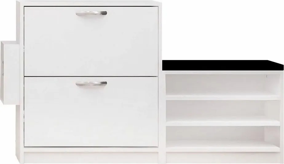 Skrinka na topánky Trend White