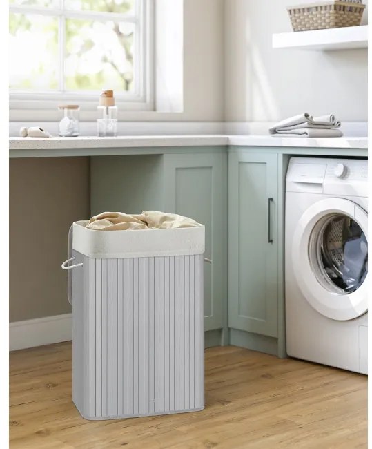 Ručne tkaný kôš na bielizeň 72 l LCB010G01