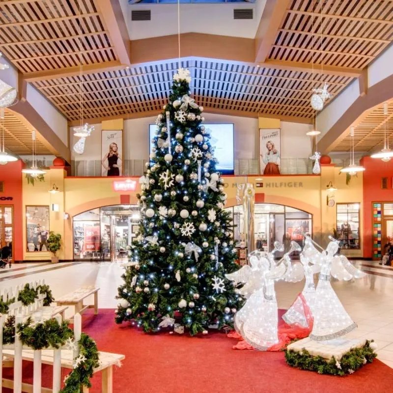 DECOLED LED svetelný anjel 122 cm, LED biela, IP44