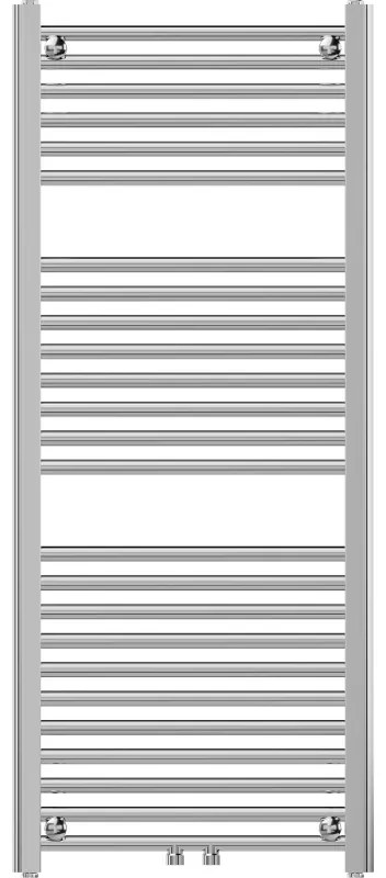 Mexen Mars, vykurovacie teleso 1200x500 mm, 417 W, chróm, W110-1200-500-00-01