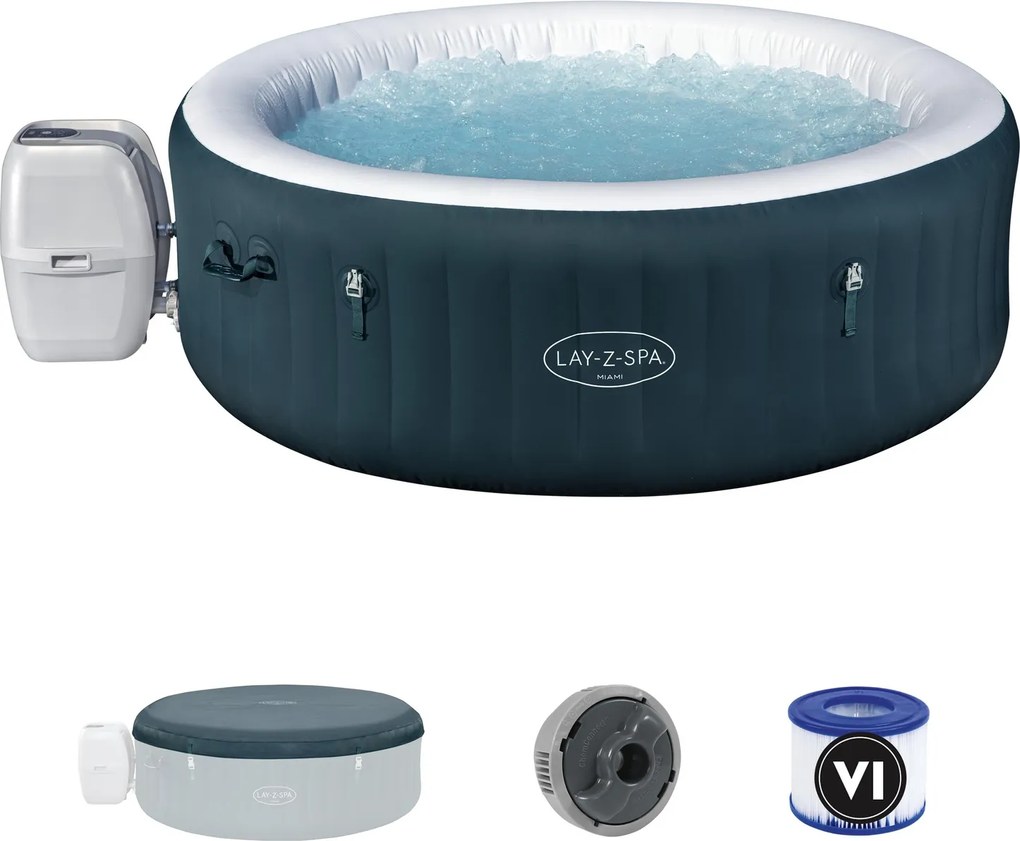 Bestway LAY-Z-SPA MIAMI AIRJET JACUZZI 196 X 66 CM