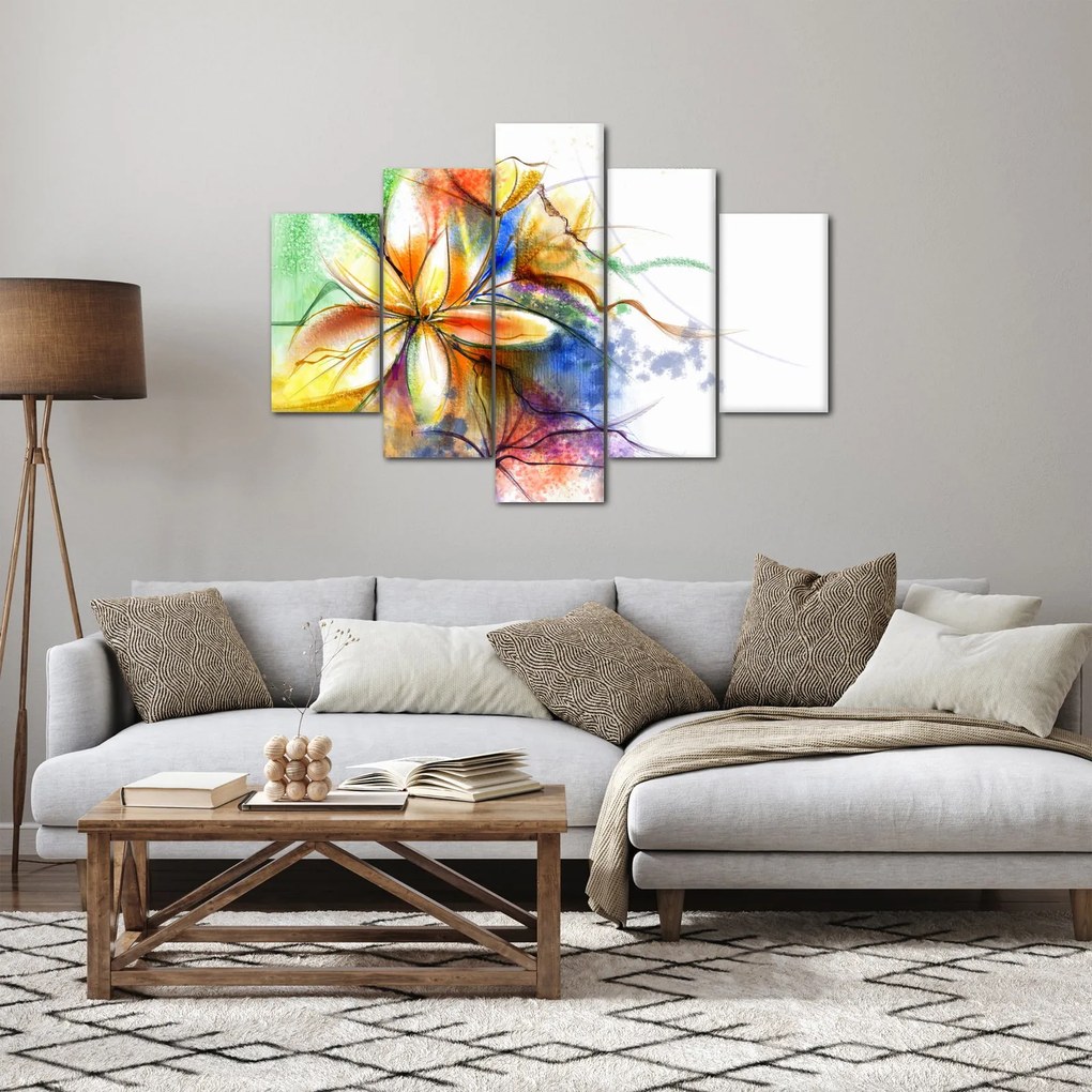 Obraz - Kvetina (150x105 cm)