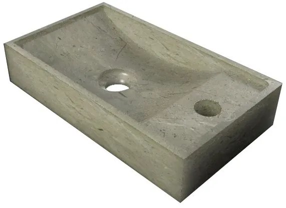 Indera Bubalus Cream 57071 Kamenné umývadlo
