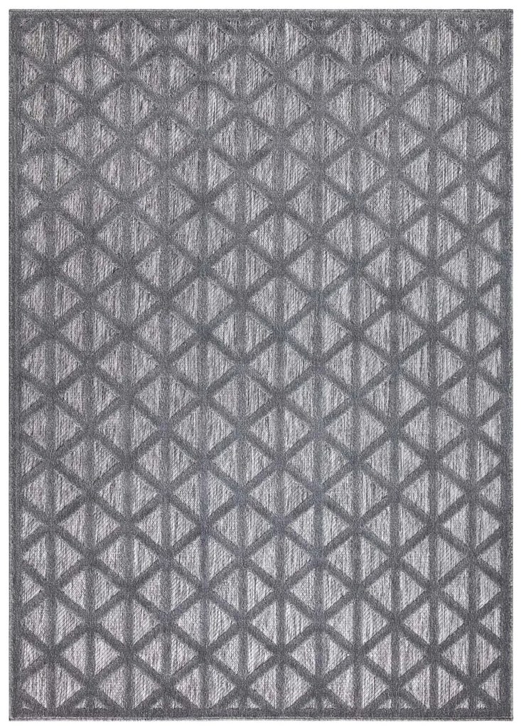 Dekorstudio Terasový koberec SANTORINI - 446 antracitový Rozmer koberca: 80x150cm