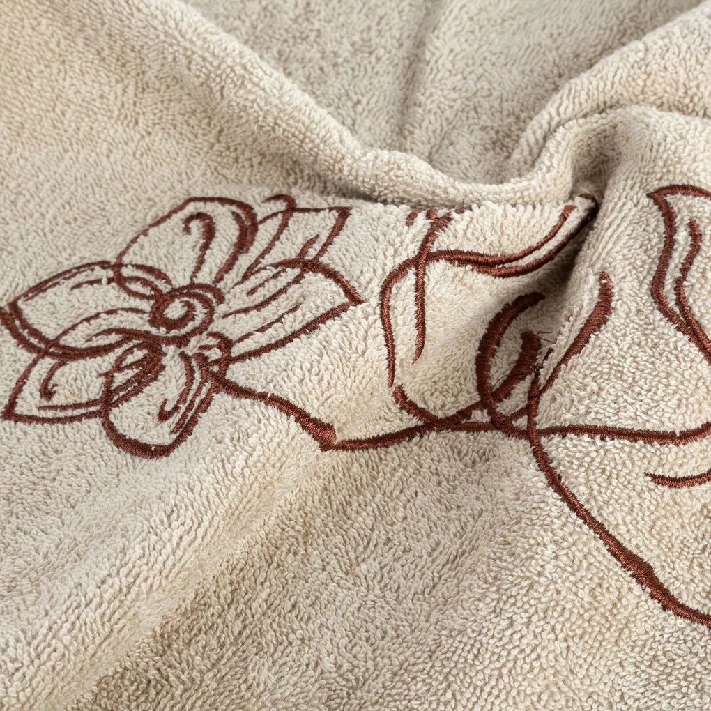 FROTÉ UTERÁK LILA SADA 1KS 30X50 CM, 1KS 50X90 CM, 1KS 70X140 CM BÉŽOVÁ